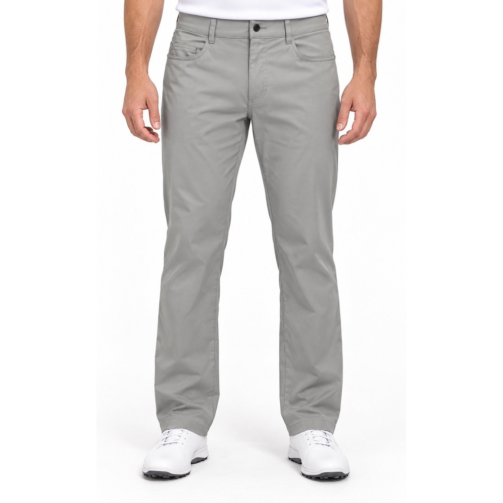 Callaway Men's Gray Golf Pants 30x30 Stretch Performance 5 Pock Flat Front Golf